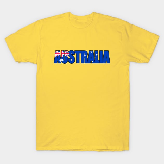Australia T-Shirt by SeattleDesignCompany